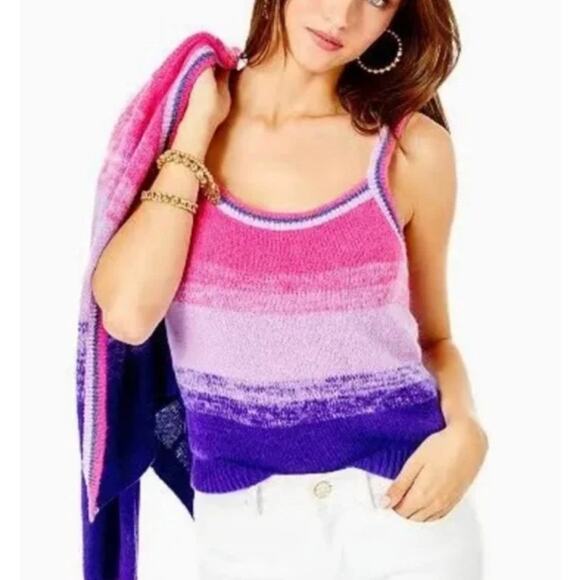 Lilly Pulitzer Tessalyn Sweater Tank top - Picture 1 of 5